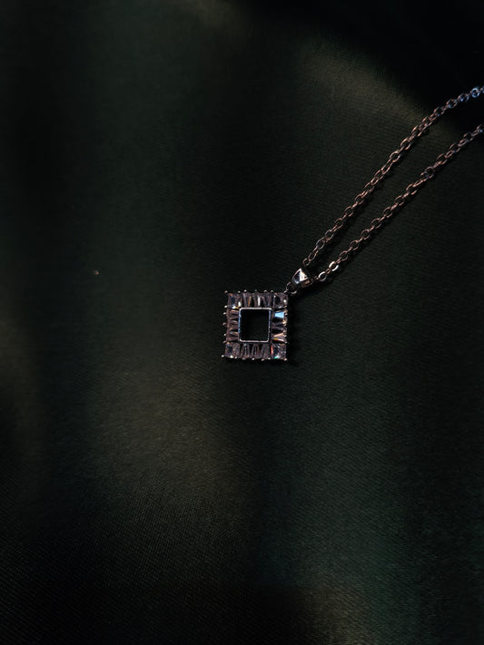 Square Crystals Pendant