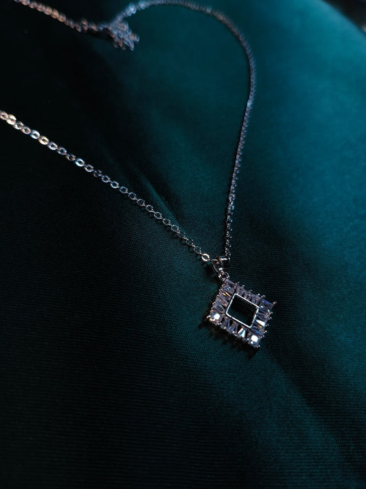 Square Crystals Pendant