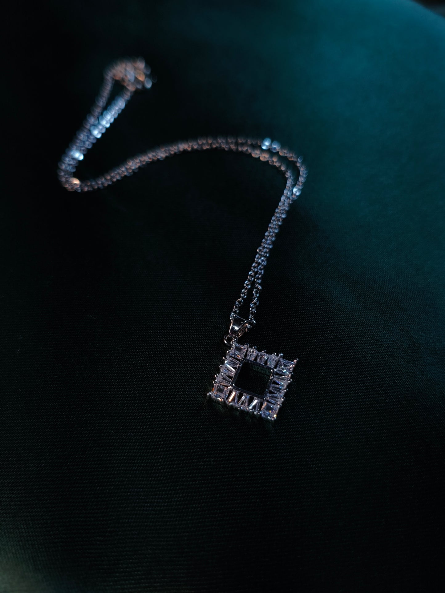 Square Crystals Pendant