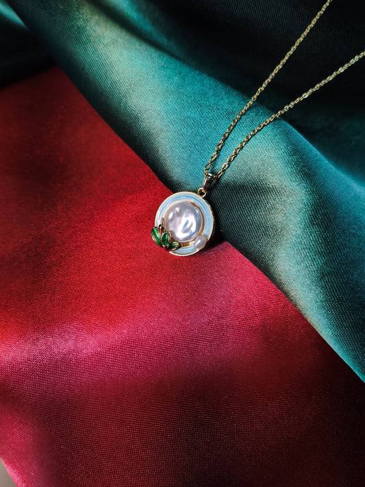 Moonlit Pearl Pendant