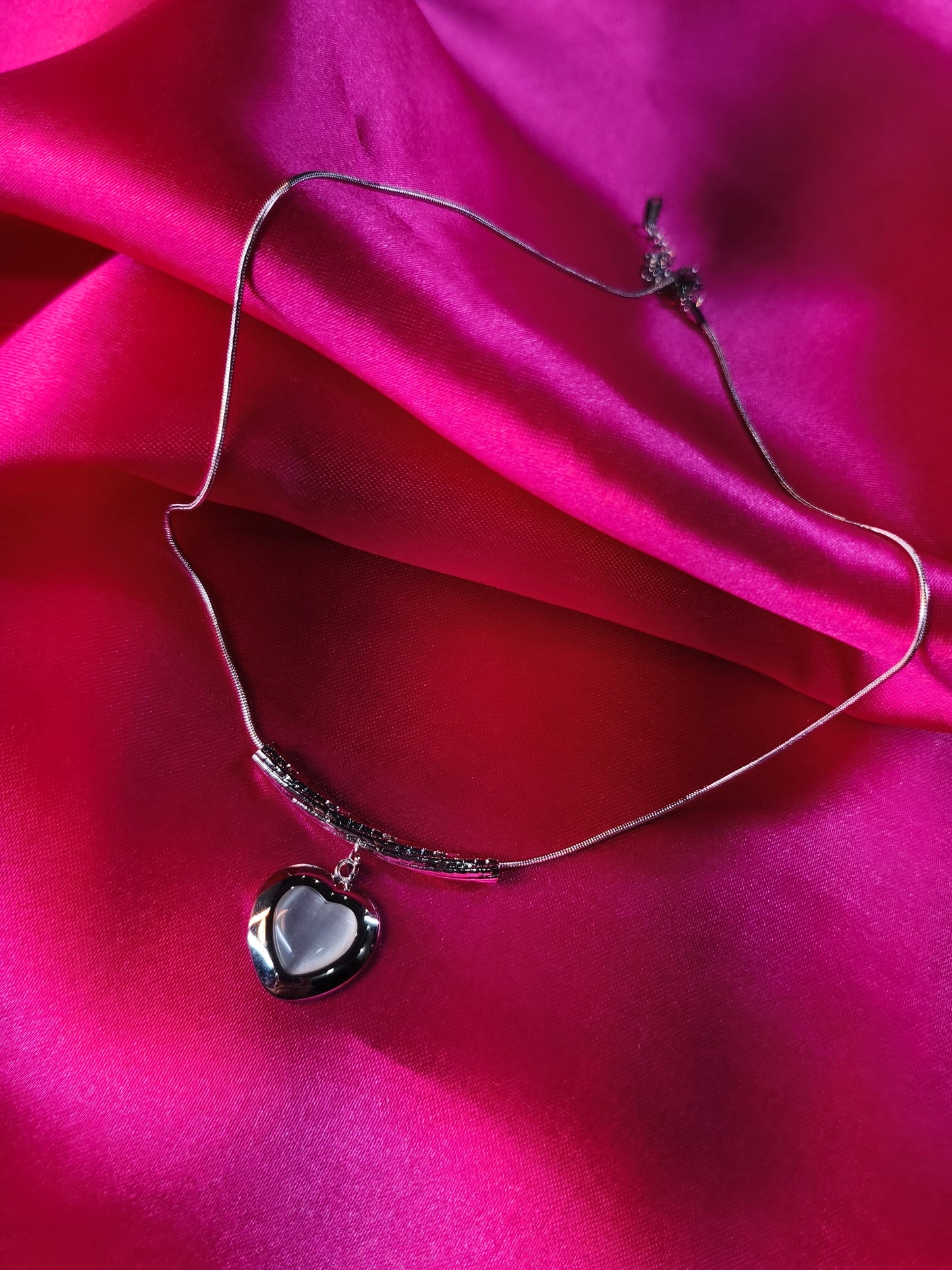 Moonlit Heart Pendant