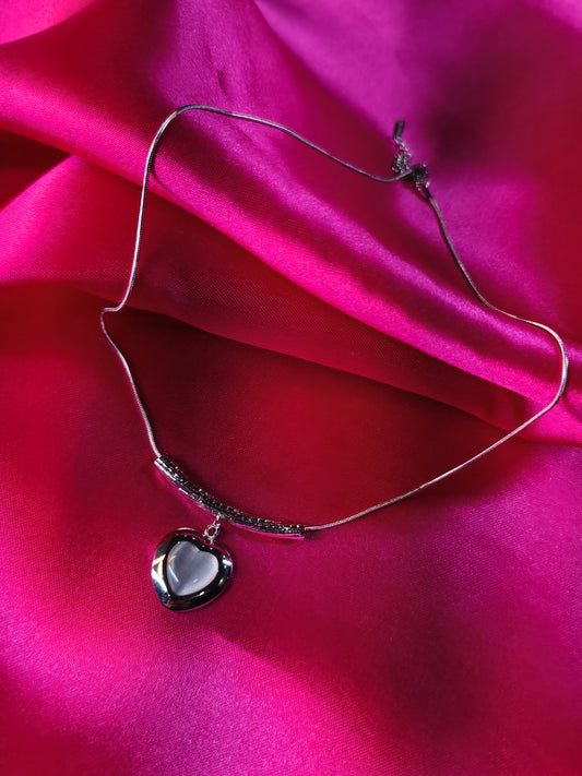 Moonlit Heart Pendant