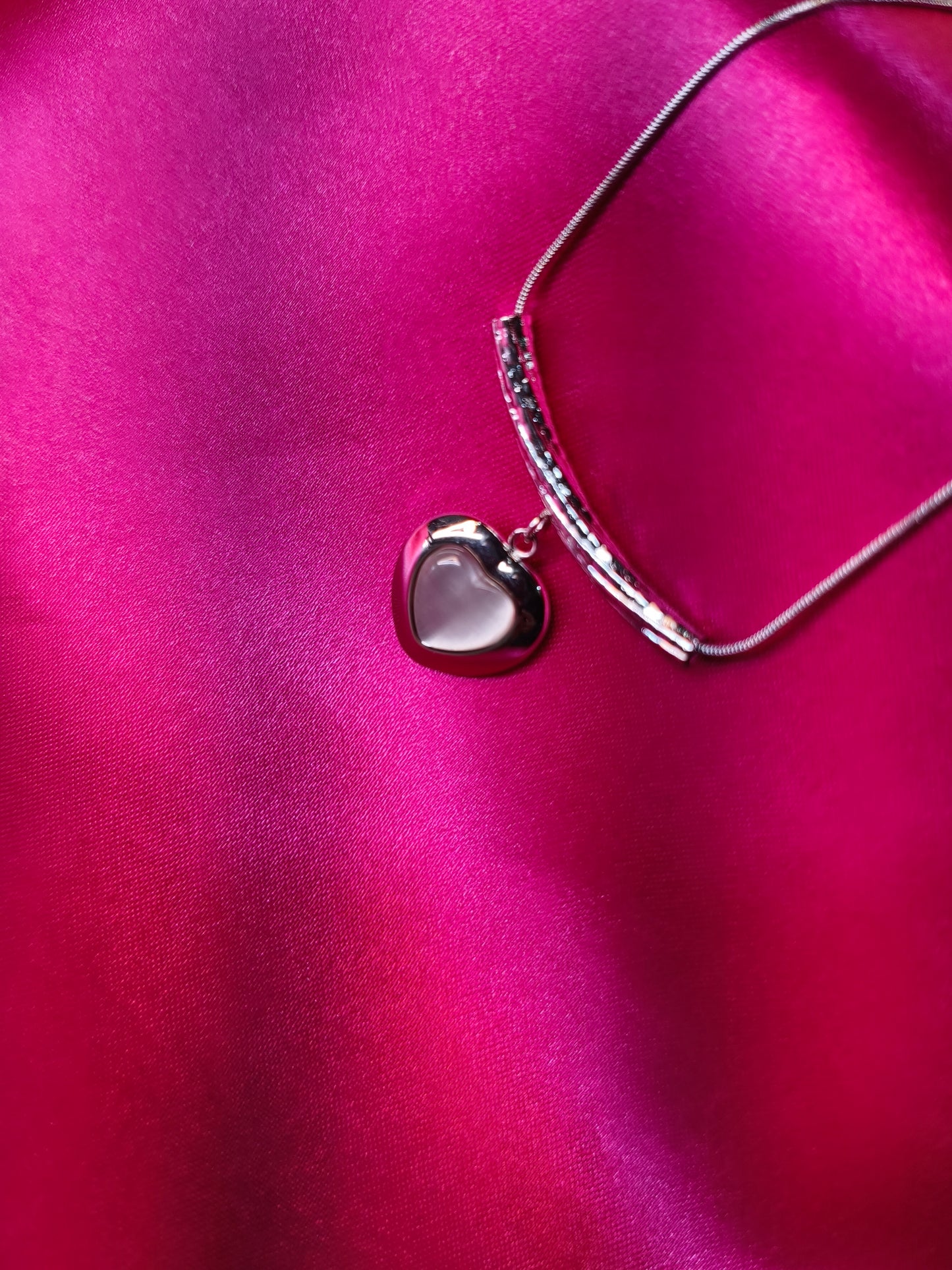 Moonlit Heart Pendant