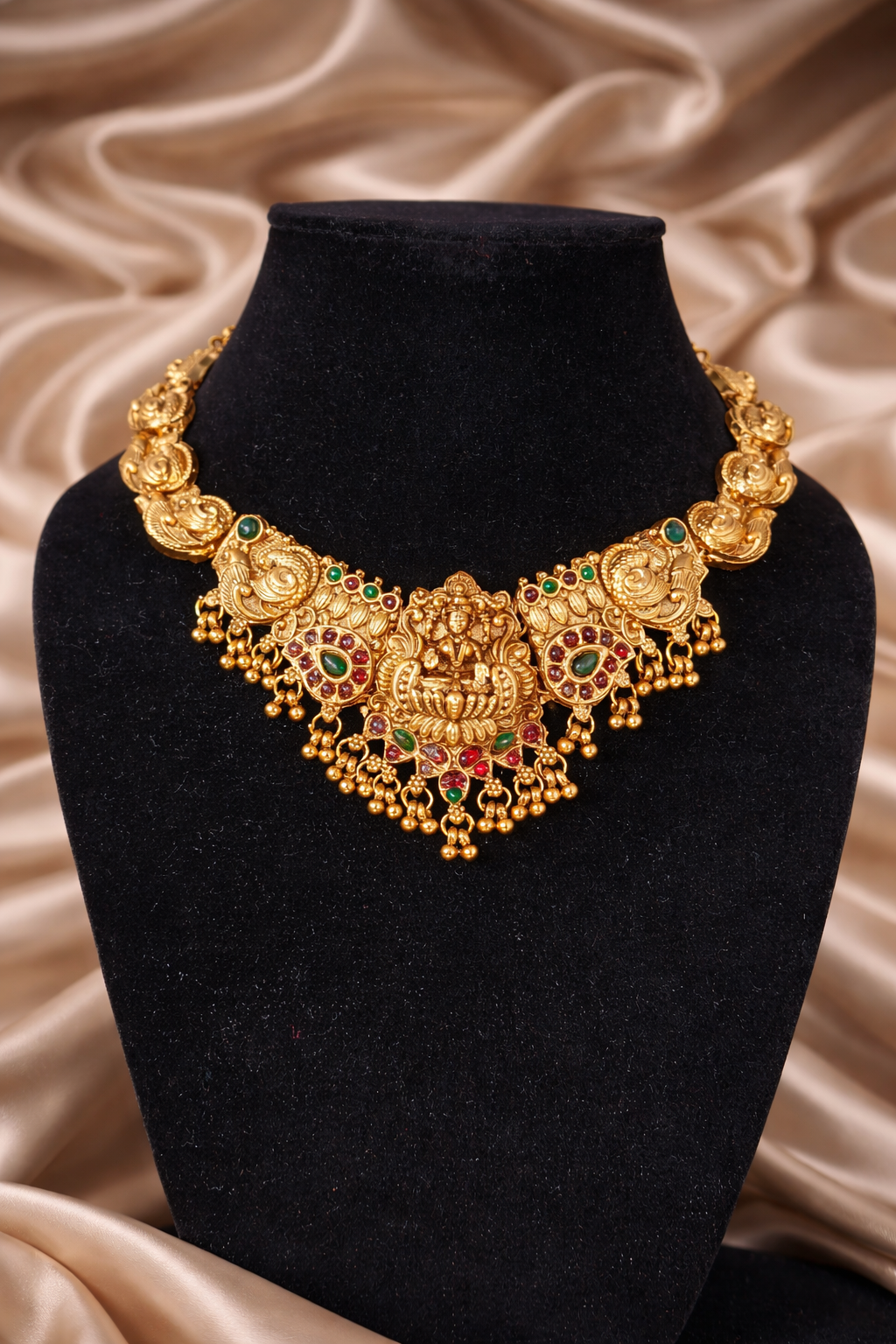 Divya Lakshmi Traditional Temple Jewellery Set