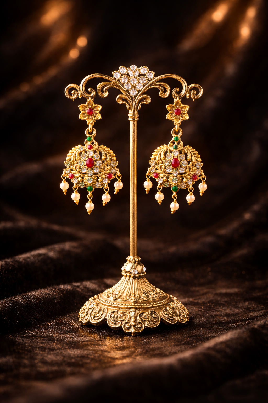Royal Kasu Mala Temple Necklace Set