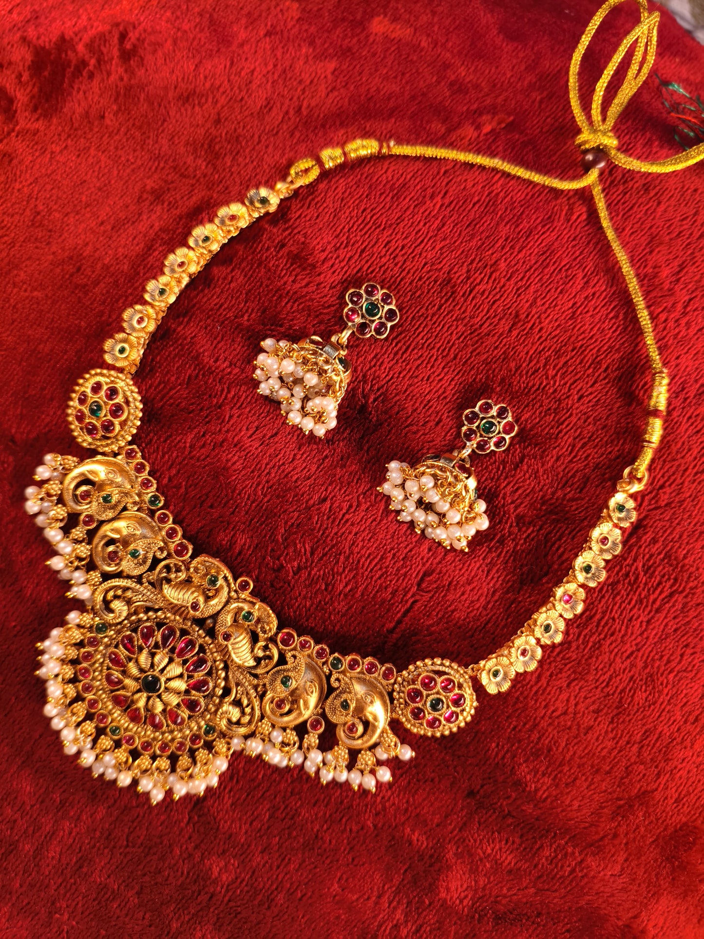 Floral Temple Choker