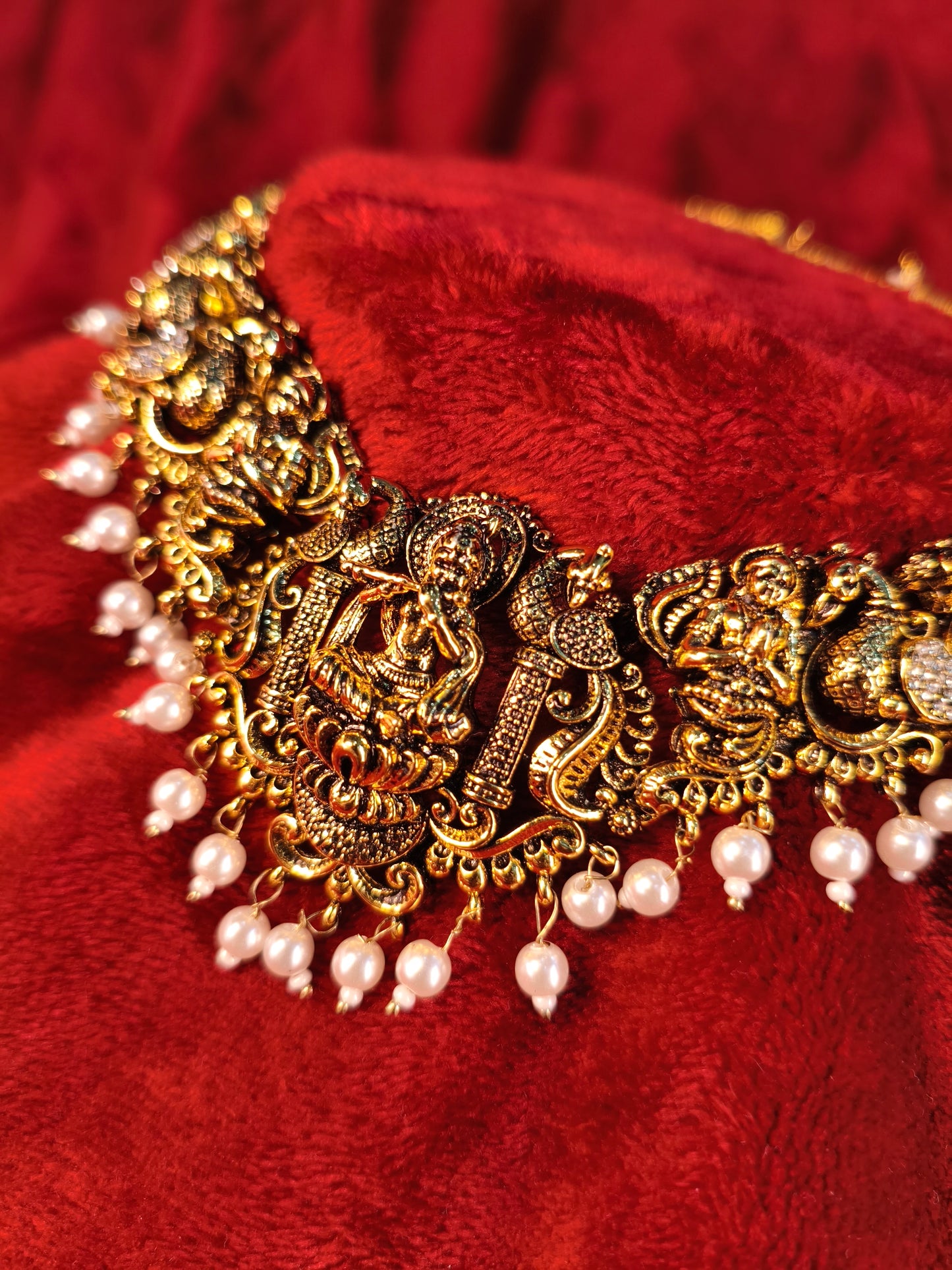 Lord Krishna Choker Set