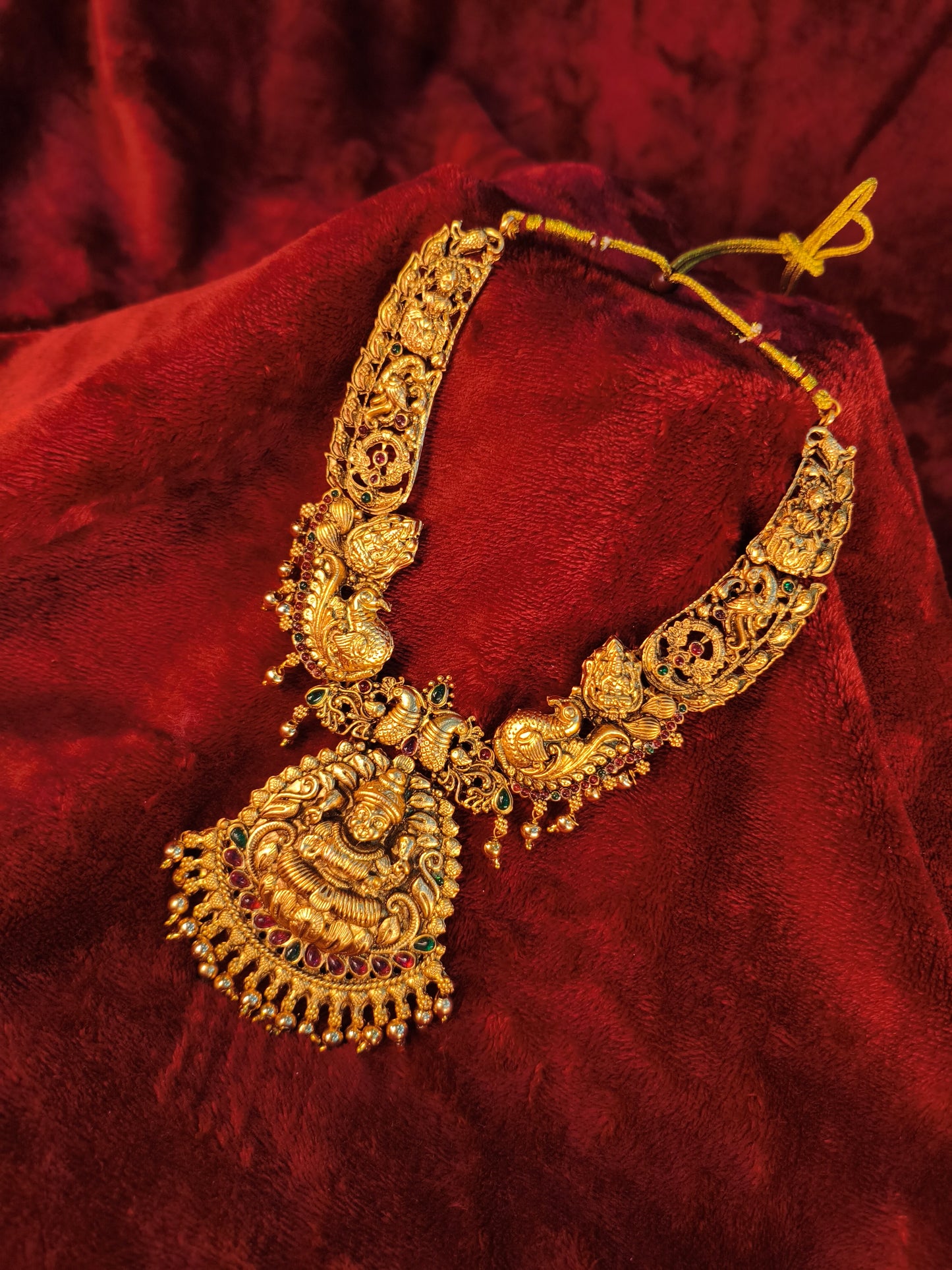 Temple Haram Jewellery Set