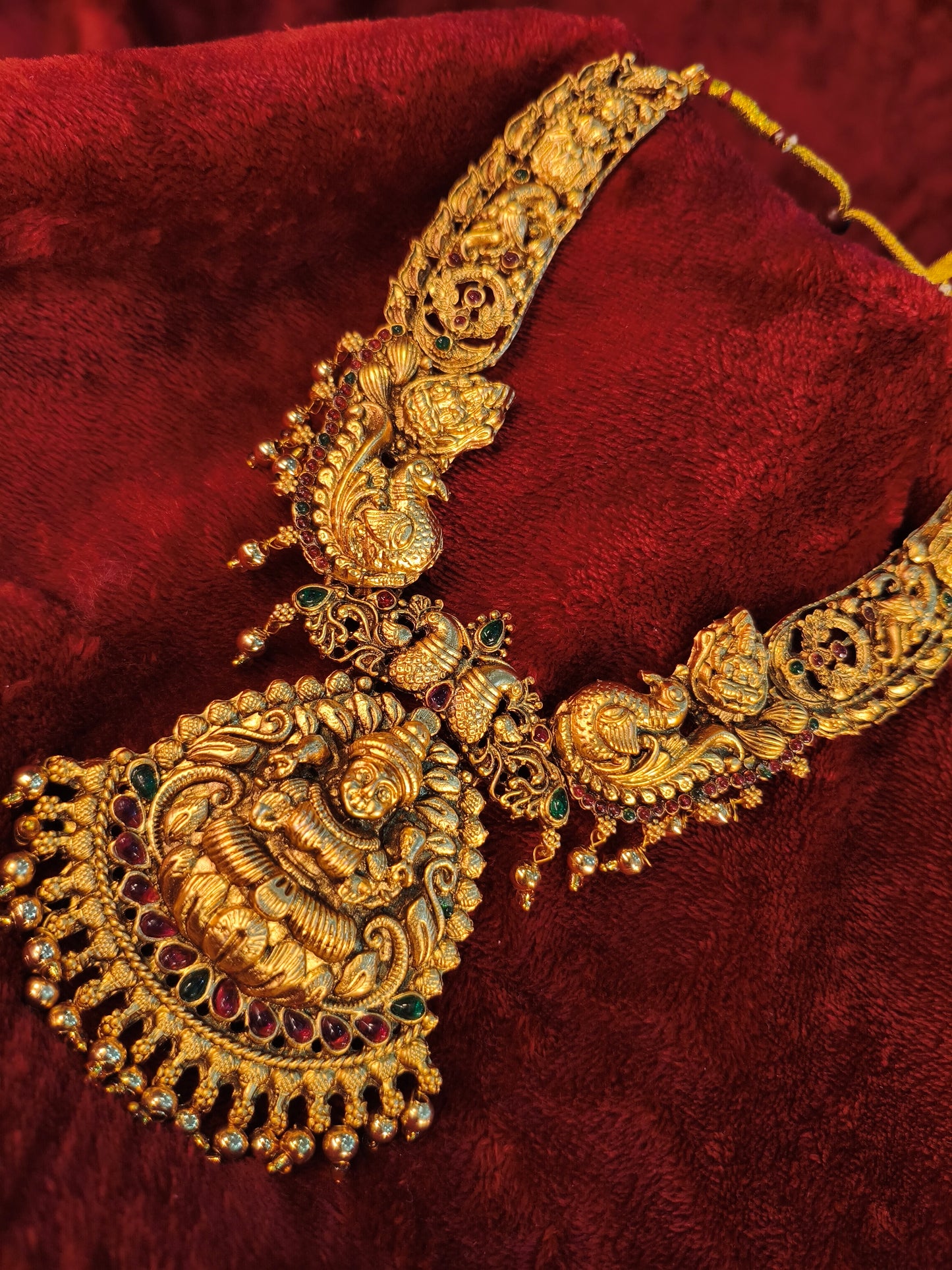 Temple Haram Jewellery Set