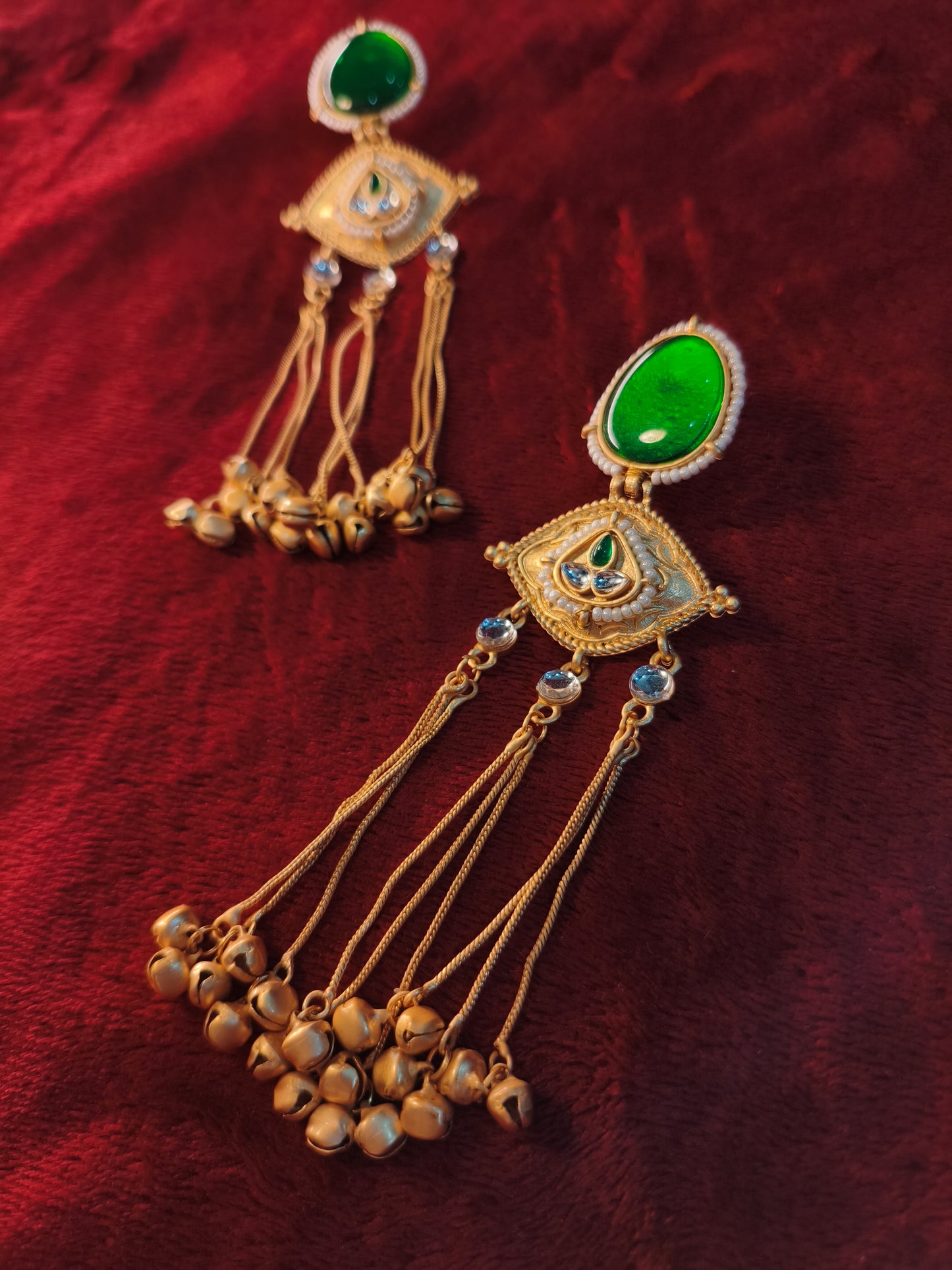 Traditional Kashmiri Dangler Earrings