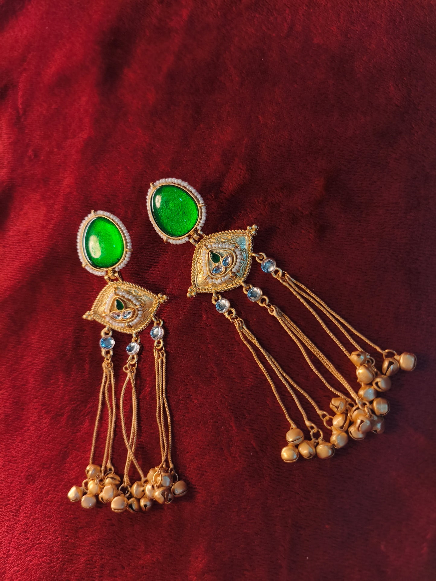 Traditional Kashmiri Dangler Earrings